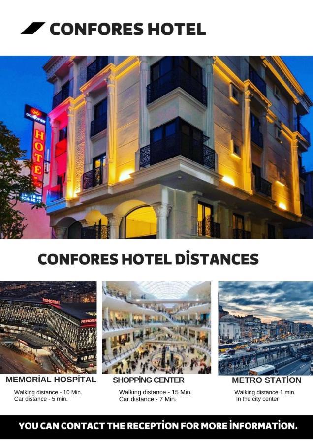 Confores Hotel Истанбул Екстериор снимка